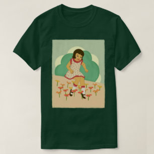 Retro-Kunst im Stil der 1950er Jahre T-Shirt