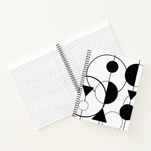 Retro-Kunst Notizblock (Innenseite)