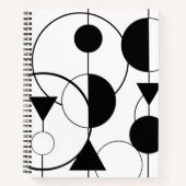 Retro-Kunst Notizblock (Vorderseite)