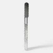 Retro Künstlerisch Black and White Moiré 3D Movie Case-Mate iPhone Hülle (Rückseite / Rechts)