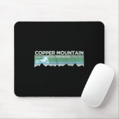 Retro-Kupferberg Mousepad (Mit Mouse)