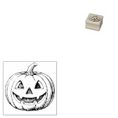 Retro-Kürbis Gummistempel (Stempel)