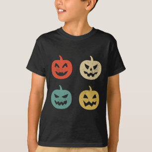 Retro-Kürbisse Spaß Halloween Retro-Geschenk T-Shirt