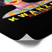 Retro Kwanzaa African Poster (Ecke)