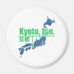 Retro-Kyoto Magnet