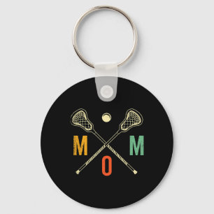 Retro Lacrosse Mama Lax Mama Lax Player Team Sport Schlüsselanhänger