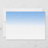 Retro Lady Drehend Vogelweihnachtsfest Karte (Rückseite)