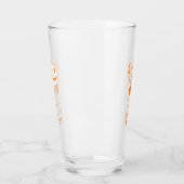 Retro Lady mit Pumpkin Glas (Links)