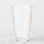 Retro Lady mit Pumpkin Glas (Rechts)