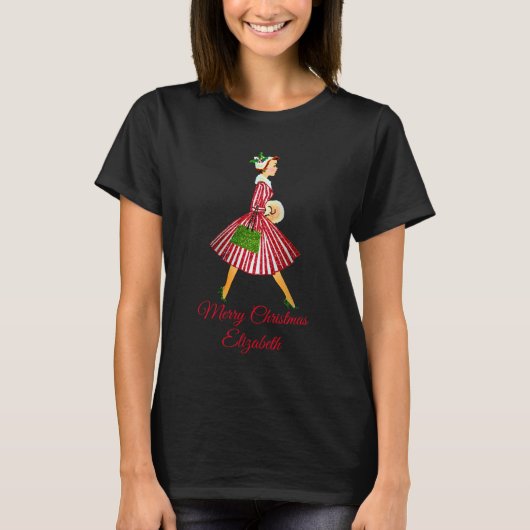 Retro Lady T-Shirt (Vorderseite)