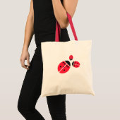 Retro-Ladybug Tragetasche (Vorderseite (Produkt))