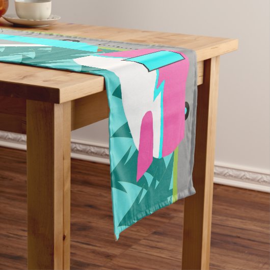 Retro Lagerbewohner/Anhänger und Auto legen Läufer (Beispiel)