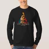 Retro Lake District Kayaking T-Shirt (Vorderseite)
