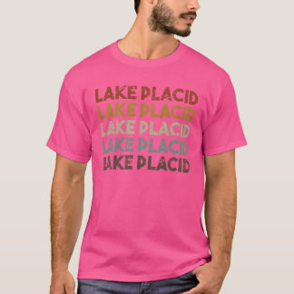 Retro Lake Placid New York lustig T-Shirt