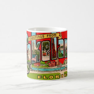 Retro Lakeland Florida Kaffeetasse