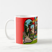 Retro Lakeland Florida Kaffeetasse (Links)