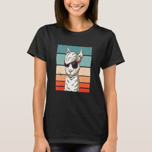 Retro Lama Alpaka Vintage Vintage 2 T-Shirt