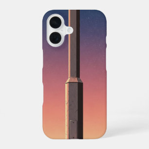 Retro-Lampenfuß iPhone 16 Hülle