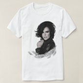 Retro Lana Parrilla Feathers T-Shirt (Design vorne)