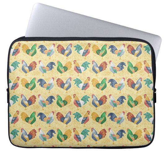 Retro Landhahn Laptopschutzhülle (Vorderseite)