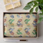 Retro Landhahn Seidenpapier (Geschenk)