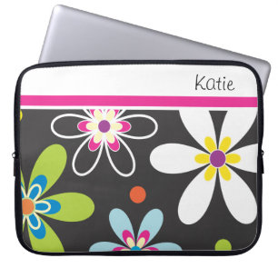 Retro Laptop-Hülsen des Friedens   zeichen-  Laptopschutzhülle