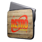Retro. Laptopschutzhülle (Vorderseite Links)
