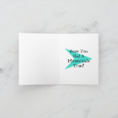 Retro Las Vegas Fun Wink Cards Was passiert bleibe Karte (Innenseite)