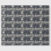 Retro Las Vegas Geschenkpapier (Flach)