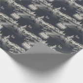 Retro Las Vegas Geschenkpapier (Ecke)