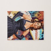 Retro Las Vegas Pin-up Puzzle (Horizontal)