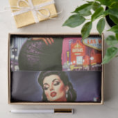 Retro Las Vegas Pin-up Seidenpapier (Geschenk)