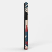 Retro Las Vegas Skyline Case-Mate iPhone Hülle (Hinten/Rechts)