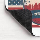 Retro Las Vegas Skyline Mousepad (Ecke)