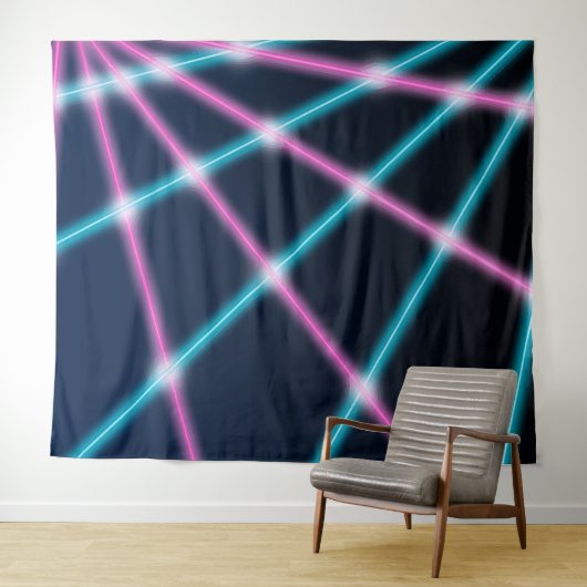 Retro Laser Foto School Portrait Backdrop 80er 90s Wandteppich (Beispiel (Horizontal))