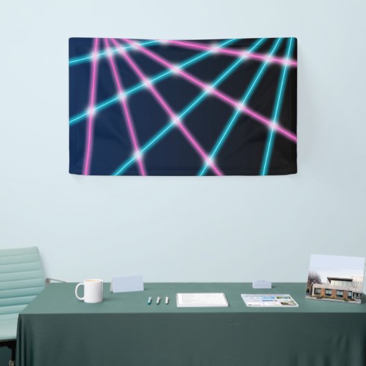 Retro Laser-Foto-Schulporträt-Hintergrund-80er 90s Banner (Messeveranstaltung)