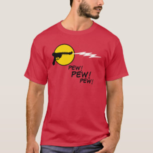 Retro-Laserwaffen-Sci-Fi-Alien-Shirt T-Shirt