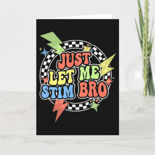 Retro Lass Mich Nur Stim Bro Shirt Kinder Kleinkin Karte