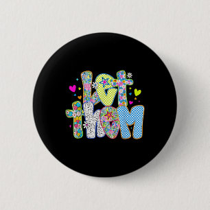 Retro Lass Sie Psychische Gesundheit S Bewusstsein Button
