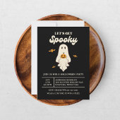 Retro Lasse "Get Spooky Halloween" Einladung