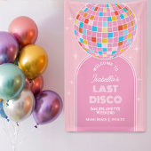 Retro Last Disco Bachelorette Banner