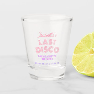 Retro Last Disco Gastgeschenk Schnapsglas