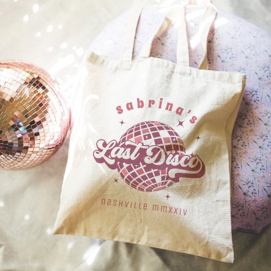 Retro Last Disco Junggeselinnen-Abschied Tragetasche
