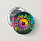 Retro-Lautsprecher Button (Vorne & Hinten)