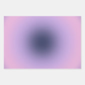 Retro Lavender Lila Gradient Geschenkpapier Set (Vorderseite)
