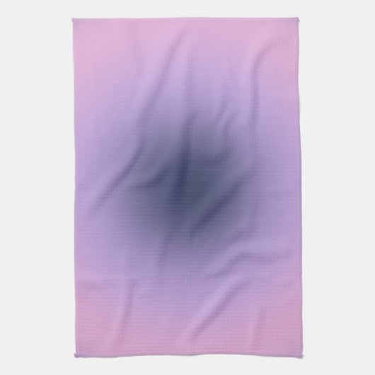 Retro Lavender Lila Gradient Geschirrtuch (Vertikal)