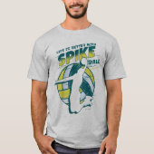 Retro-Leben ist besser mit Spikeball T-Shirt (Vorderseite)