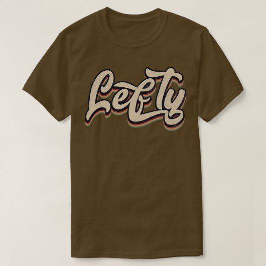 Retro Lefty T-Shirt (Design vorne)
