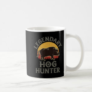 Retro Legendärer Schweinejäger Vintage Schwein Ebe Kaffeetasse