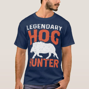Retro Legendary Hog Hunter Vintages Schweinehurz B T-Shirt